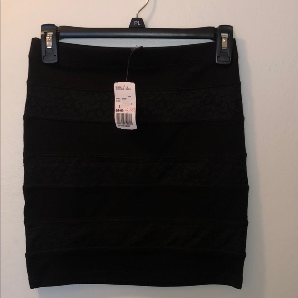 Forever 21 Black Lace Skirt